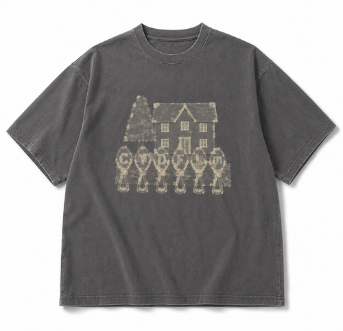 CYDFLM Unisex Max Heavyweight Garment-Dyed T-Shirt