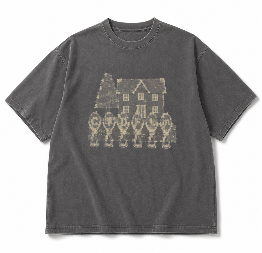 CYDFLM Unisex Max Heavyweight Garment-Dyed T-Shirt